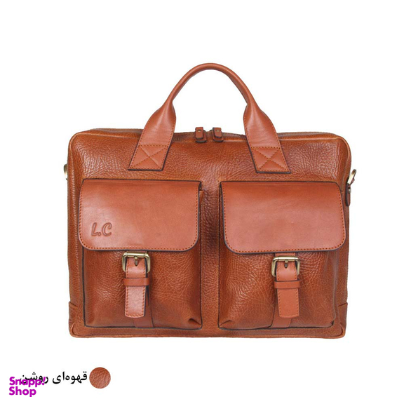 کیف چرم طبیعی اداری مردانه کد 111299