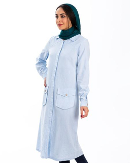 مانتو یانا آبی آسمانی