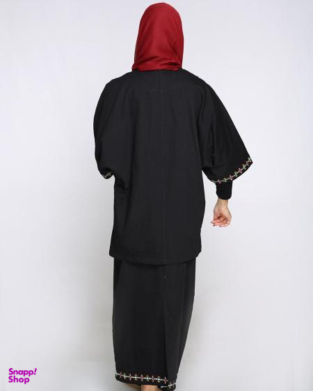عبا دامن ژاله مشکی