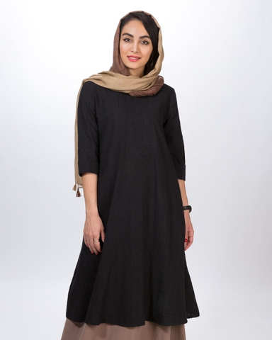 مانتو دردانه مشکی