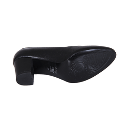 کفش زنانه چرمی کد PC4609 مشکی