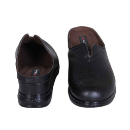 صندل چرمی زنانه مدل F280 مشکی