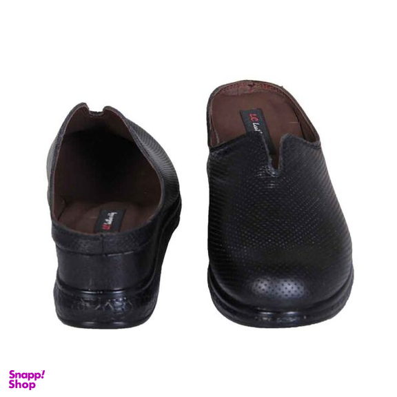 صندل چرمی زنانه مدل F280 مشکی