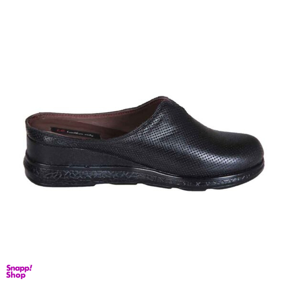 صندل چرمی زنانه مدل F280 مشکی