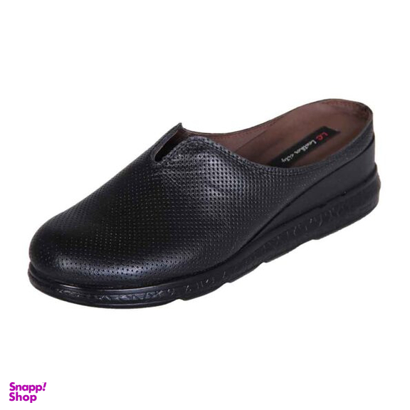 صندل چرمی زنانه مدل F280 مشکی