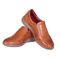 کفش روزمره زنانه شهرچرم مدل IR01029 عسلی