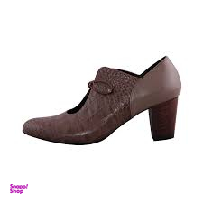 کفش چرم طبیعی زنانه شهر چرم مدل SL1014