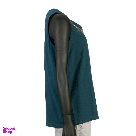 تاپ آدینه رنگ آبی نفتی