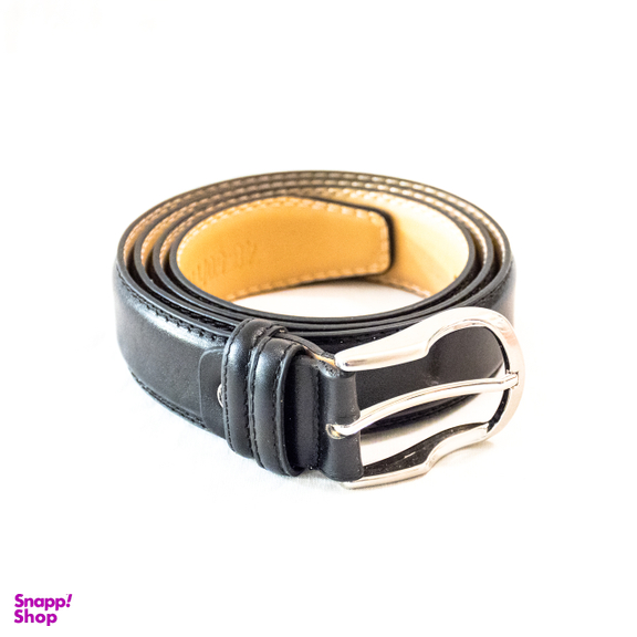 کمربند چرم طبیعی آروین چرم (Arvin Leather) کد AR-D10 عسلی