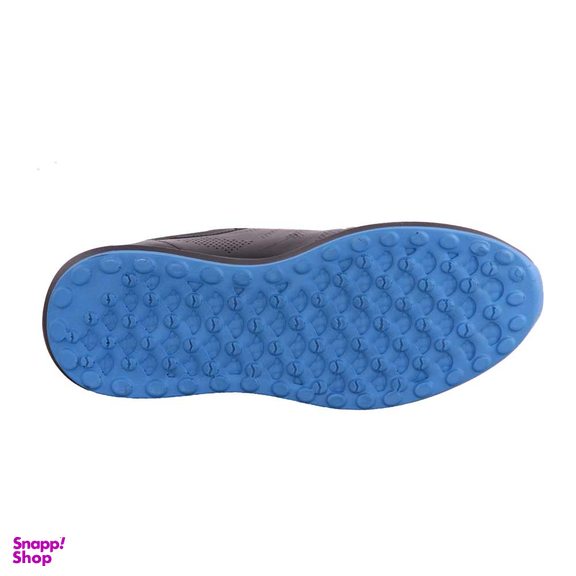 کفش روزمره چرم طبیعی مردانه مدل HO848 blue