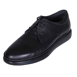کفش روزمره مردانه شهر چرم مدل 1 MT64 مشکی