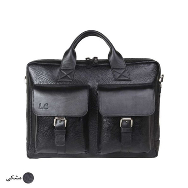 کیف چرم طبیعی اداری مردانه کد 111299
