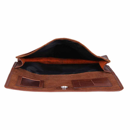 کیف چرم طبیعی دستی مردانه کد SR200