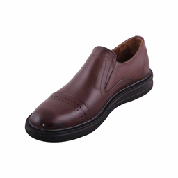 کفش رسمی چرم طبیعی مردانه مدل T39962 قهوه ای