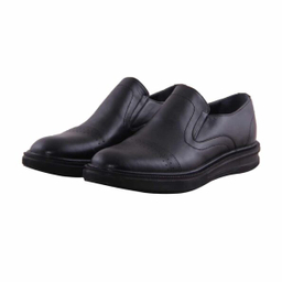کفش رسمی چرم طبیعی مردانه مدل T39962 مشکی