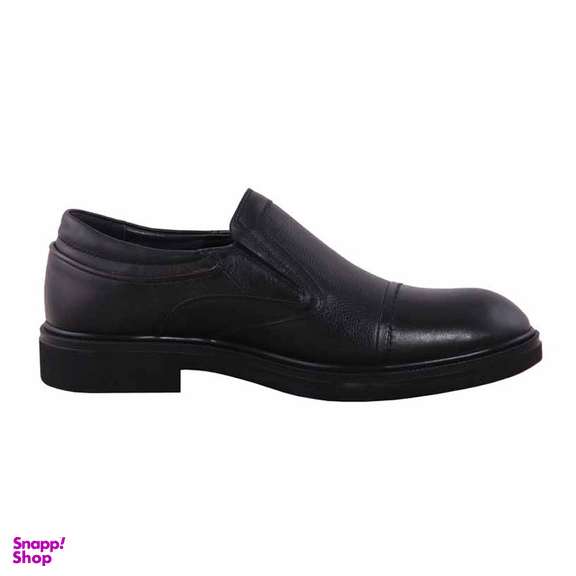 کفش چرم طبیعی رسمی مردانه کد MT4484 مشکی