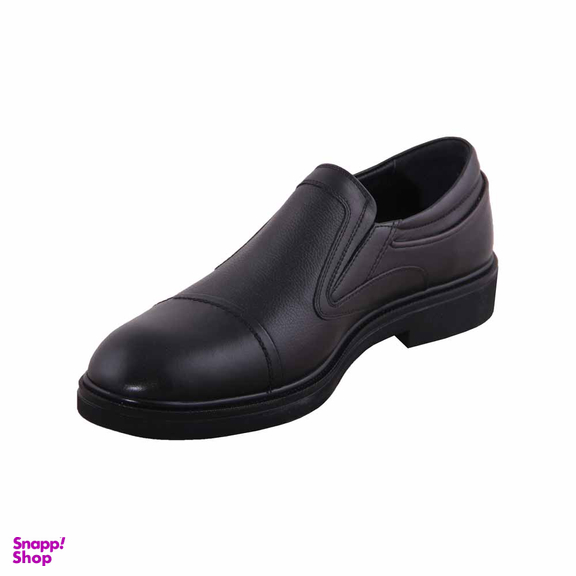 کفش چرم طبیعی رسمی مردانه کد MT4484 مشکی