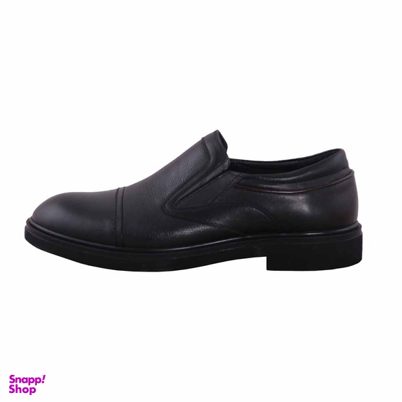 کفش چرم طبیعی رسمی مردانه کد MT4484 مشکی