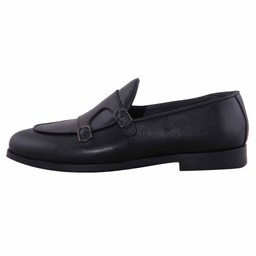 کفش چرم طبیعی رسمی مردانه کد S961 مشکی