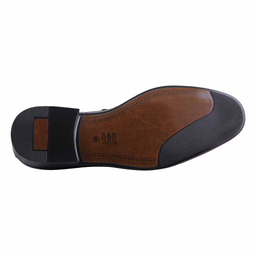 کفش چرم طبیعی رسمی مردانه کد 39998 مشکی