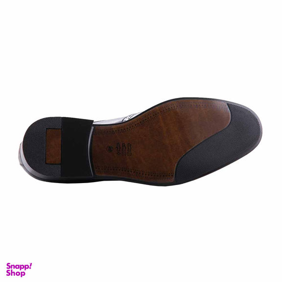 کفش چرم طبیعی رسمی مردانه کد 39997 مشکی