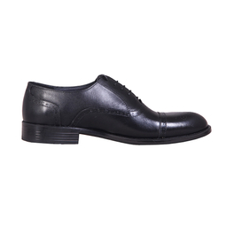 کفش چرم طبیعی رسمی مردانه کد 39999 مشکی