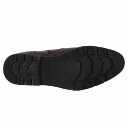 کفش چرم طبیعی رسمی مردانه کد M408 مشکی