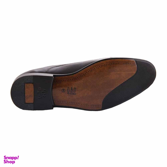 کفش چرم طبیعی رسمی مردانه کد 39736 مشکی