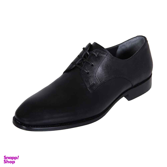 کفش چرمی مردانه مدل 1 GH421 مشکی