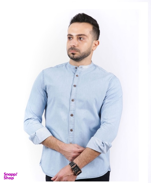 پیراهن حامی رنگ آبی آسمانی