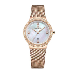 ساعت مچی زنانه نیوی فورس (Naviforce‏) مدل عقربه ایNF5005-RG-WH