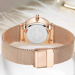 ساعت مچی زنانه نیوی فورس (Naviforce‏) مدل عقربه ایNF5005-RG-WH