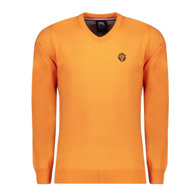 پلیور مردانه پاییزان مدل P700 رنگ پرتقالی