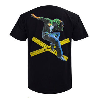 تیشرت آستین کوتاه مردانه پاییزان کد T05 رنگ مشکی