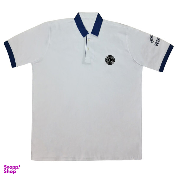 پولوشرت آستین کوتاه مردانه پاییزان مدل TP04L4 رنگ سفید