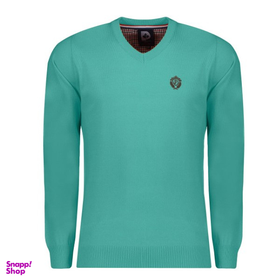 پلیور مردانه پاییزان کد P700 رنگ فیروزه‌ای