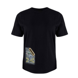 تیشرت آستین کوتاه مردانه پاییزان مدل T37 رنگ مشکی