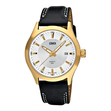 ساعت مچی عقربه ای مردانه کاور (Cover) مدل Co22.PL2LBK