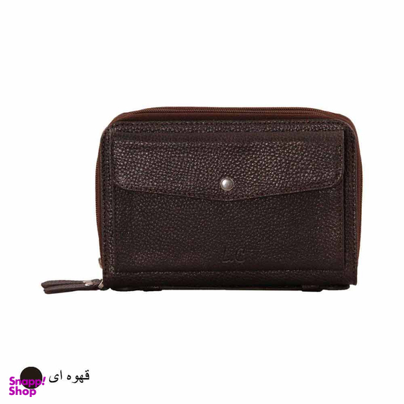 کیف چرم طبیعی پاسپورتی مردانه کد SV103