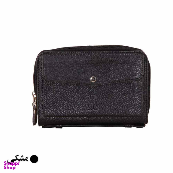 کیف چرم طبیعی پاسپورتی مردانه کد SV103