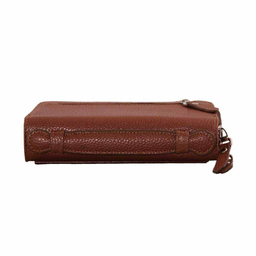 کیف چرم طبیعی پاسپورتی مردانه کد SV103