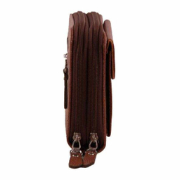 کیف چرم طبیعی پاسپورتی مردانه کد SV103