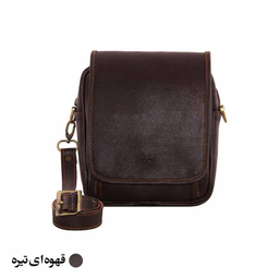 کیف چرم طبیعی دوشی مردانه کد 111405