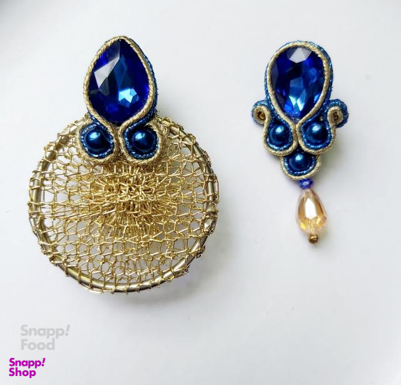 گوشواره آویزه (Avizeh) مدل سوتش avz083