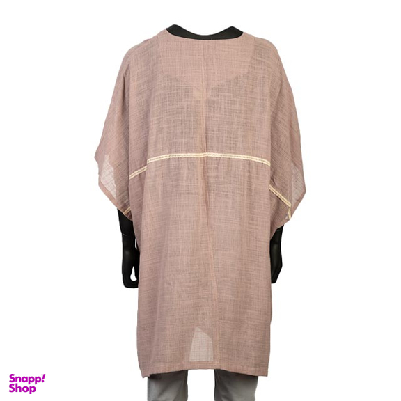 پانچو آسانا رنگ بنفش روشن سایز Free Sise