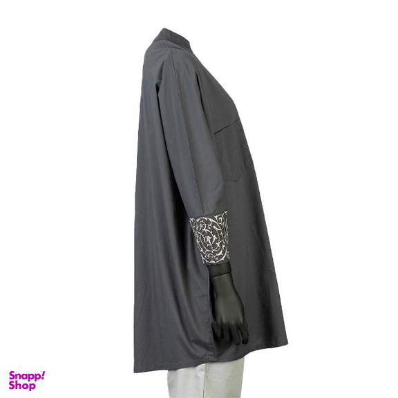 تونیک مایسا رنگ طوسی تیره سایز Free Sise