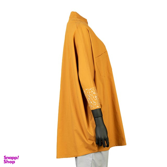تونیک مایسا رنگ خردلی سایز Free Sise