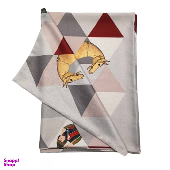 شال مردانه آدور (Ador) مدل درفش رنگ زرشکی