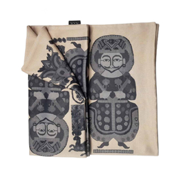 شال مردانه آدور (Ador) مدل ساسانی رنگ بژ