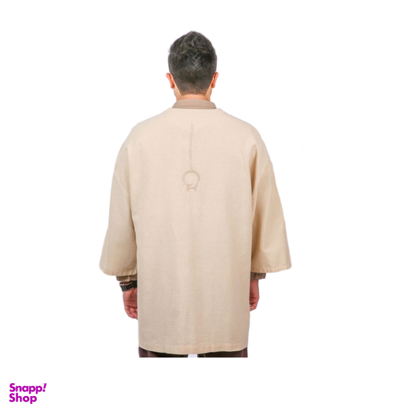 عبا مازیار رنگ کرم روشن سایز Free